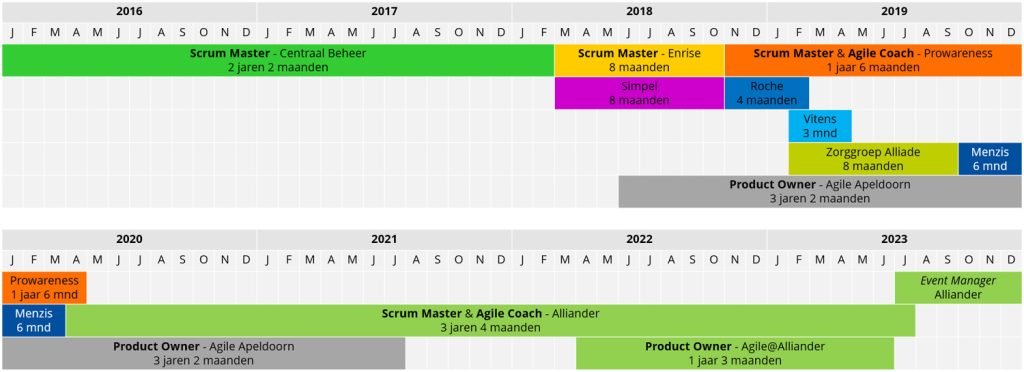 CV Scrum Master Agile Coach Product Owner