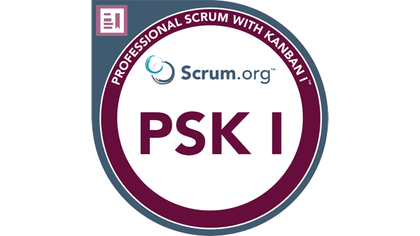 Scrum.org badge PSK I