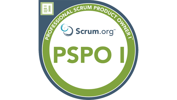 Scrum.org badge PSPO I